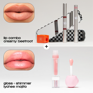 Lip Combo Beetroot y Gloss Lychee